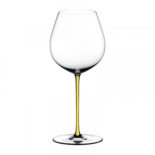 Riedel Fatto a Mano - yellow Old World Pinot Noir glass 705 ccm / h: 25 cm